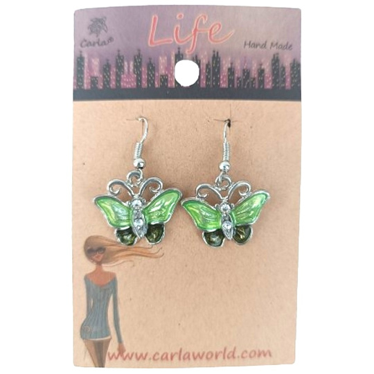 Albi Šperk náušnice Motýlci 1 pár