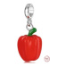 Charm Sterlingové stříbro 925 Paprika červená, přívěsek na náramek jídlo