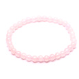 Růženin náramek elastický přírodní kámen, kulička 4 mm / 15 cm, pro děti, kámen lásky