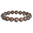 Auralit 23 natur náramek elastický přírodní kámen, kulička 11 - 11,5 mm / 16 - 17 cm, patří k nejmocnějším kamenům na planetě