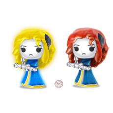 Charm Sterlingové stříbro 925 Disney Rebelka princezna Merida, korálek na náramek film