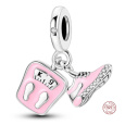 Charm Sterlingové stříbro 925 Hubnoucí program 2v1, přívěsek na náramek sport