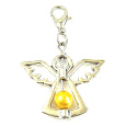 Anděl strážný přívěsek se zlatou perličkou 29 x 37 mm
