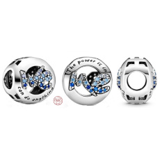 Charm Sterlingové stříbro 925 Síla je ve mně, korálek na náramek symbol