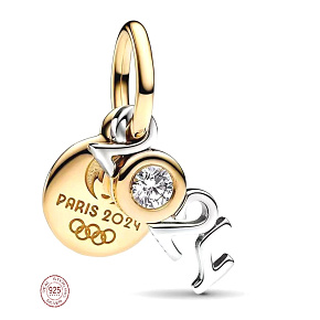 Charm Francie, Paříž 2v1 2024 Olympiáda, přívěsek na náramek sport