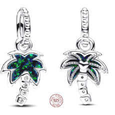 Charm Sterlingové stříbro 925 Palma, přívěsek na náramek příroda Charm Sterlingové stříbro 925 Palma, přívěsek na náramek příroda