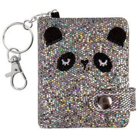 Albi Klíčenka panda blok třpytivý 7,5 x 6 cm