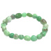 Chrysopras náramek elastický přírodní kámen, troml 8 x 12 mm nepravidelný tvar / 16 - 17 cm, kámen harmonie rodinných vztahů