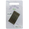 Zemánek Sponky, pérka do vlasů hnědé 40 mm 15 kusů