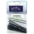 Zemánek Vlásenky do vlasů černá 50 mm 15 kusů