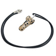 Jaspis Dalmatin Penis amulet pro plodnost, přívěsek přírodní kámen ručně broušený 3 cm, kámen pozitivní energie
