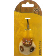Nekupto Jolo Natura přívěšek na mobil PomPom malý Medvídek 1 kus