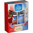 Pan Aroma Fragrance Oil vonný olej Jablko a skořice + Fresh Linen 2 x 10 ml