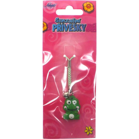 Nekupto Mobilní přívěšek Žabka s rolničkou 1 kus