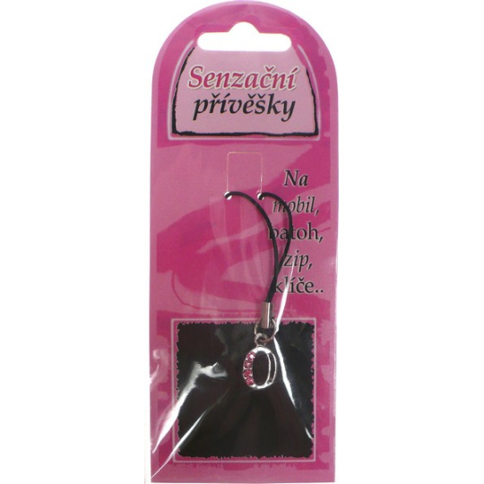 Nekupto Senzační přívěšek písmeno O 1 kus