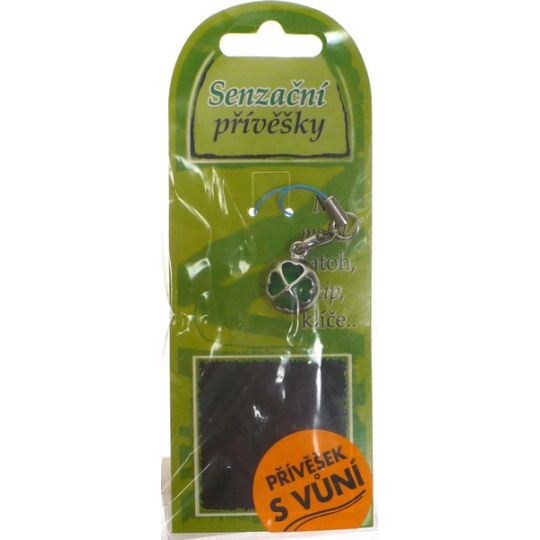 Nekupto Senzační přívěšek Čtyřlístek zelený 1 kus