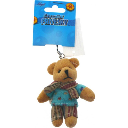 Nekupto Senzační přívěšek Medvídek modrý 1 kus