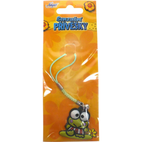 Nekupto Senzační přívěšek Žabka s rolničkou 1 kus