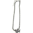 Náhrdelník stříbrný s přívěškem koala 45 cm