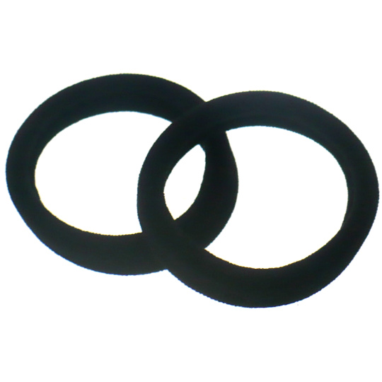 Vlasová gumička černá 5 x 1 cm 2 kusy