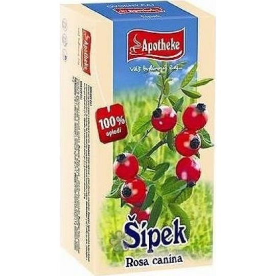 Apotheke Šípek plod čaj 20 x 2,5 g