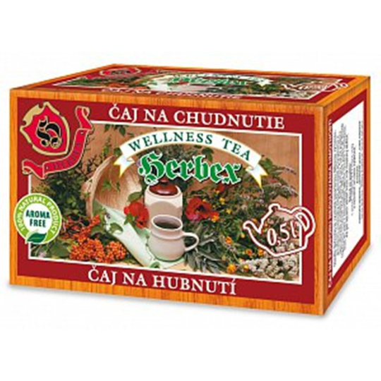 Herbex Na hubnutí čaj 20 x 3 g