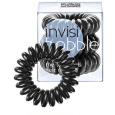 Invisibobble True Black Gumička do vlasů černá spirálová 3 kusy