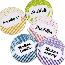 Albi Esküvői Kitűzők - Tanú