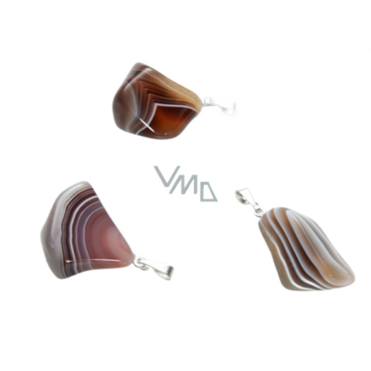 Achát Botswana šedý Troml přívěsek přírodní kámen, M cca 3 cm, 1 kus přináší do života úspšch Achát Botswana šedý Troml přívěsek přírodní kámen, M cca 3 cm, 1 kus přináší do života úspšch