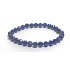 Lapis Lazuli fazet náramek elastický přírodní kámen, kulička 5 - 6 mm / 16 - 17 cm, kámen harmonie