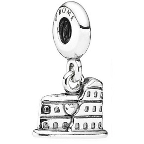 Charm Itálie, Řím - Koloseum, přívěsek na náramek cestování