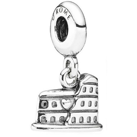 Charm Itálie, Řím - Koloseum, přívěsek na náramek cestování