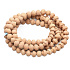 Lotus Bodhi 108 Mala, přírodní lotosový náhrdelník 108 + 6 buddhistických modlitebních korálků 9,5 mm - mír, požehnání