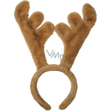 Čelenka parohy béžové 22 cm Čelenka parohy béžové 22 cm