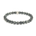 Sokolí oko / Hawk Eye náramek elastický přírodní kámen, kulička 6 mm / 16 - 17 cm, kámen moudrých předků