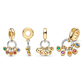 Charm Marvel The Avengers, Kameny nekonečna - Infinity Gems, přívěsek na náramek, film