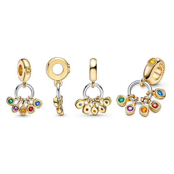Charm Marvel The Avengers, Kameny nekonečna - Infinity Gems, přívěsek na náramek, film