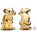 Charm Sterlingové stříbro 925 Disney Lví král Simba, korálek na náramek film