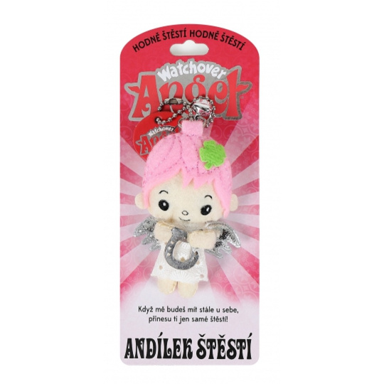 Albi Andělíček strážníček - Andílek štěstí přívěsek 8,5 cm