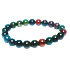 Heliotrop / Bloodstone náramek elastický přírodní kámen, kulička 8 mm / 16 -17 cm, vynikající čistič krve