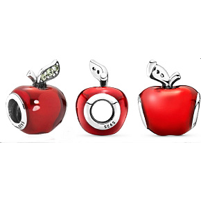 Charm Disney Sněhurka - jablko, korálek na náramek jídlo