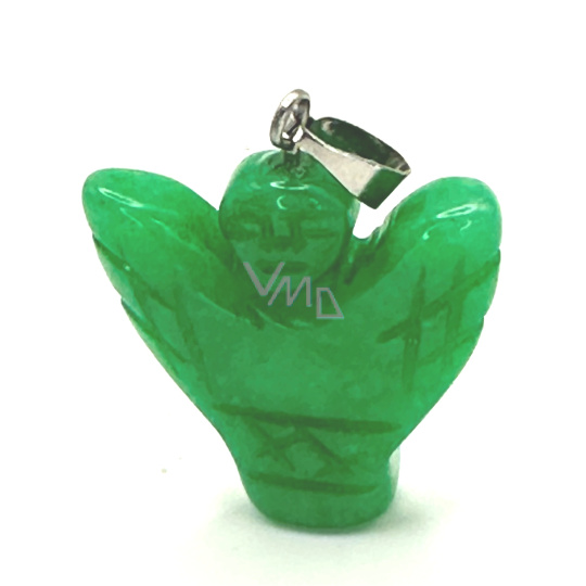 Chalcedon Anděl, andělská křídla přívěsek přírodní kámen ručně broušený 25 x 21 x 5 mm, kámen lásky, radosti Chalcedon Anděl, andělská křídla přívěsek přírodní kámen ručně broušený 25 x 21 x 5 mm, kámen lásky, radosti