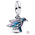 Charm Kolibřík, přívěsek na náramek zvíře