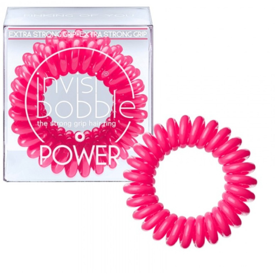 Invisibobble Power Pinking Of You Hajgumi rózsaszín spirál 3 darab