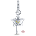 Charm Sterlingové stříbro 925 Hvězda, přívěsek na náramek symbol