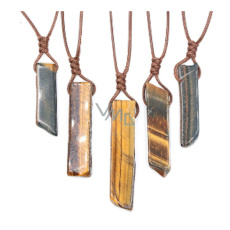 Tygří oko přívěsek nastavitelná velikost, kámen cca 3,5 - 5 cm, lano nastavitelná velikost cca 60 - 70 cm, kámen slunce a země, přináší štěstí a bohatství Tygří oko přívěsek nastavitelná velikost, kámen cca 3,5 - 5 cm, lano nastavitelná velikost cca 60 - 70 cm, kámen slunce a země, přináší štěstí a bohatství