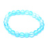 Opalit tyrkysový matný náramek elastický, syntetický kámen kulička 6 mm / 16 cm, pro děti, kámen přání a naděje