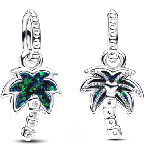 Charm Palma, přívěsek na náramek příroda