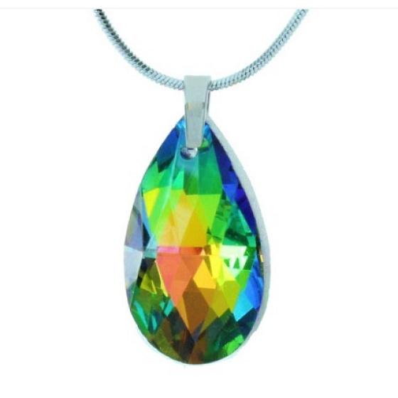 Aurazářič Magická broušená slza, nejsem jen šperk 3,8 x 2,4 cm