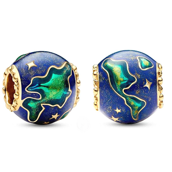 Charm Planeta Země, přívěsek na náramek vesmír